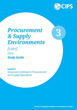 Procurement and Supply Environments [L3M1]©